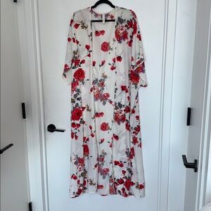 Primi Floral Kimono Maxi Duster